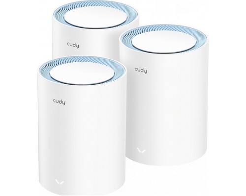 Cudy System WiFi Mesh M1200 (3-Pack) AC1200