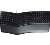 Cherry CHERRY KC 4500 ERGO  USB QWERTY British English Black