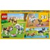 LEGO Creator 3-in-1 Apburoši suņi (31137)