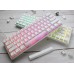 Ducky Ducky One 3 Classic Pure White Mini Gaming Keyboard, RGB LED - MX-Blue