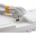 Ducky Ducky One 3 Classic Pure White Gaming Keyboard, RGB LED - MX-Red (US)