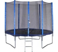 Trampolina Trampolina Black/Blue z Siatką