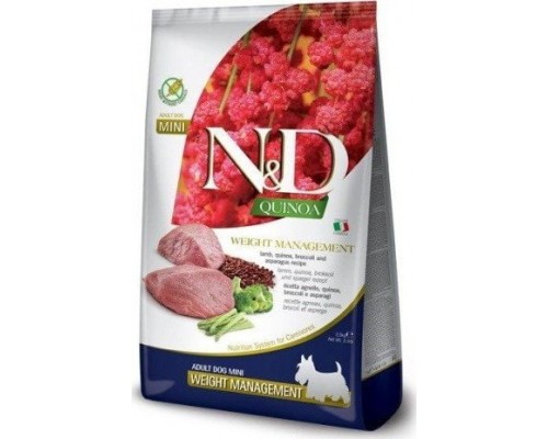 Farmina FARMINA N&D QUINOA DOG WEIGHT MANAGEMENT ADULT MINI 2,5kg