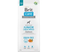 Brit BRIT CARE DOG GRAIN FREE JUNIOR LARGE SALMON - 12KG