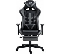 Ghost Chairs with footrest GHOST-SIX Black Grey