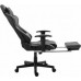 Ghost Chairs with footrest GHOST-SIX Black Grey