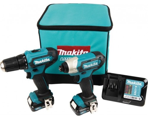 Makita COMBO SET 12V CLX224A 2X2.0AH MAKITA