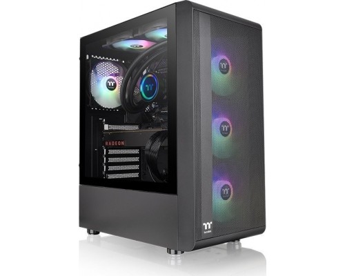 Thermaltake Thermaltake S200 Tempered Glass ARGBx3 black