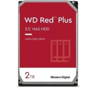 WD Western Digital WD Raudona Plus 2TB SATA 6Gb/s 3.5inch Rpm5400 128MB cache Internal HDD Bulk