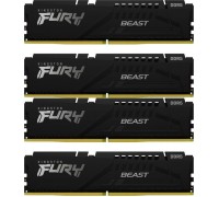 Kingston Fury Beast, DDR5, 64 GB, 6000MHz, CL40 (KF560C40BBK4-64)