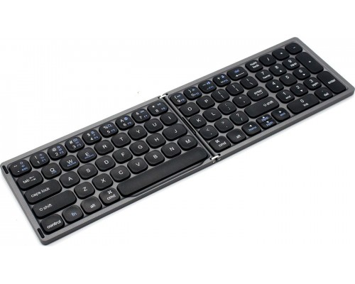HDWR Elegancka składana klawiatura bezprzewodowa z Bluetooth, ciemnoszara typerCLAW BS110