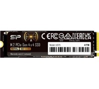 SSD Silicon Power US75 4TB M.2 2280 PCI-E x4 Gen4 NVMe (SP04KGBP44US7505)