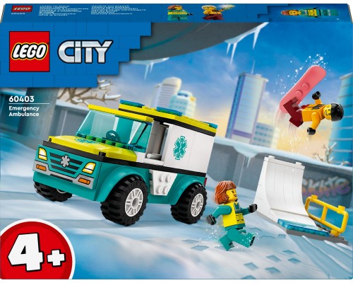 LEGO Friends kariete un snovbordists (60403)