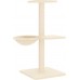 vidaXL cat z sisalowymi słupkami, creamy, 72 cm