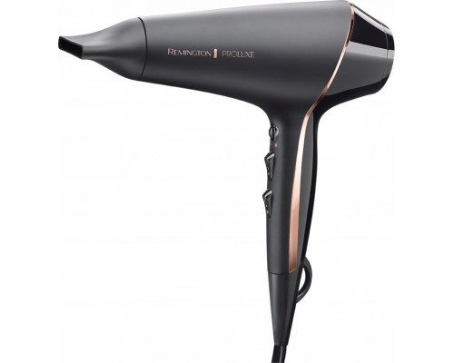 Samtron Remington AC9140B ProLuxe Hair Dryer, Blac | ProLuxe Hair Dryer | AC9140B | 2400 W | Number of temperature settings 3 | Ionic function | Diffuser nozzle | Black