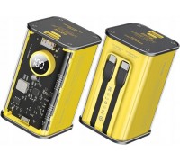 Wekome Power bank 20000 mAh Super Fast Charging with a built-in kablem USB-C PD 20W & Lightning + USB-A QC3.0 22.5W