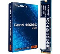 SSD Gigabyte 4000E 250GB M.2 2280 PCI-E x4 Gen4 NVMe (G440E250G)