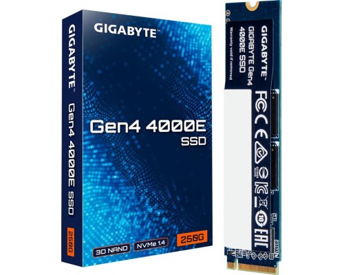SSD Gigabyte 4000E 250GB M.2 2280 PCI-E x4 Gen4 NVMe (G440E250G)
