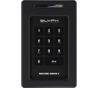 HDD Glyph SecureDrive+ Keypad, 4TB Encrypted SSD Drive with Keypad, Bus-powered, USB 3.2 Gen1, USB-C & Thunderbolt compatible