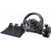 Subsonic SA5658, Steering wheel + Pedals + Joystick, PlayStation 4, Xbox One, Xbox One S, Xbox One X, Xbox Series S, Xbox Series X, D-pad, Options button, Share button, Wired, USB, Black