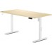 Gaming galds SENSE7 Nojo Sosna 140 cmx70 cm White Pine
