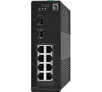 Switch LevelOne LevelOne IGS-2110P    L2 Gigabit Ethernet (10/100/1000) Support PoE Black