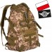 Peterson Lekki plecak militarny z tkaniny nylonowej - Peterson NoSize