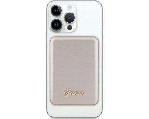 Guess Guess Induction 15W GUPBM5ALGSGD 5000mAh  MagSafe Metal Script Logo