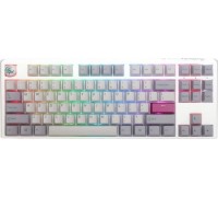 Ducky Ducky One 3 Mist Grey TKL Gaming Keyboard, RGB LED - MX-Ergo-Clear