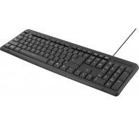 Deltaco Klaviatūra, 104 klavišai, lietuviškas išdėstymas , USB, plonas dizainas DELTACO juoda / TB-58-LT