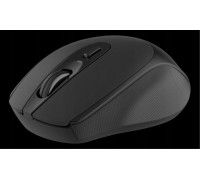 Deltaco Bevielė kompaktiška tyli pelė DELTACO 1600 DPI, USB imtuvas, 4 mygtukai, tamsiai pilka / MS-804