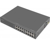 Switch Digitus Switch 8-Port Gigabitgabit PoE + Injektor 250W schw