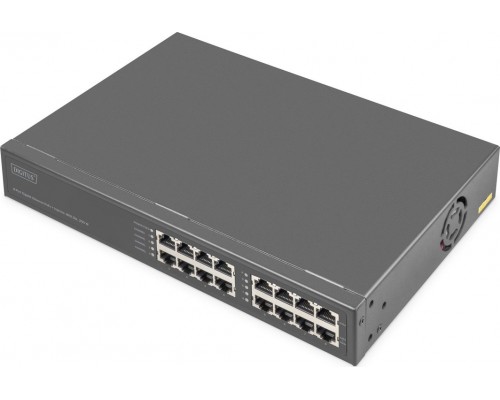 Switch Digitus Switch 8-Port Gigabitgabit PoE + Injektor 250W schw