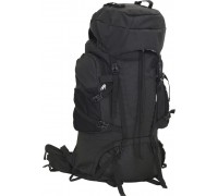 vidaXL Plecak turystyczny, black, 80 L, tkanina Oxford