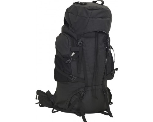 vidaXL Plecak turystyczny, black, 80 L, tkanina Oxford