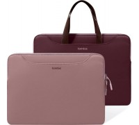 Tomtoc tomtoc Light-A21 Dual-color Slim Laptop Handbag, 13,5 Inch - Raspberry