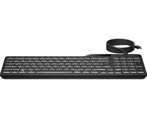 HP HP 400 Backlit Wired Keyboard (P)