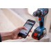 Bosch Bosch cordless drill GSR 18V-90 C Professional, 18V (blue/black, 2x Li-Ion battery ProCORE18V 4.0Ah, Bluetooth module, in L-BOXX)