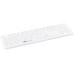 Gett GETT GCQ CleanType Easy Protect Silikonowa klawiatura z obudową z tworzywa sztucznego NUM-Block 105 Tasten IP68 USB Farbe: biały Layout: US