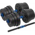 Rebel ‎Dumbbells RBA-2301 bituminous 2 x 15 kg