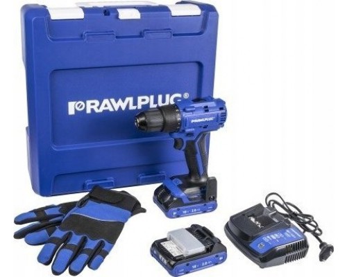 Rawlplug WIERTARKO-WKRĘTARKA 18V, 55NM, RAWLCASE, BEZ AKU R-PDD18-55-S