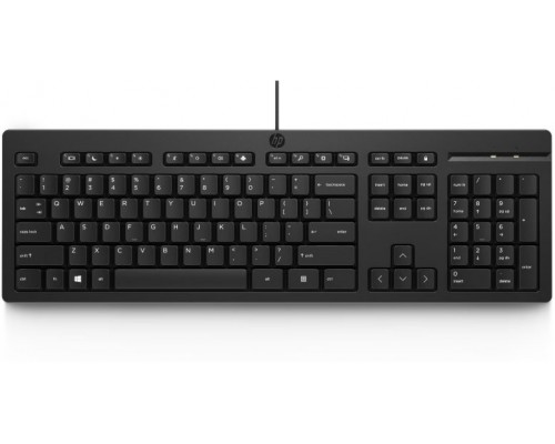 HP 125 (Full-size wired keyboard with)