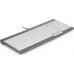 BakkerElkhuizen BakkerElkhuizen UltraBoard 960 Standard Compact, Mini, USB, QWERTY, Silver, White