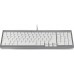 BakkerElkhuizen BakkerElkhuizen UltraBoard 960 Standard Compact, Mini, USB, QWERTY, Silver, White