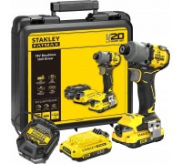 Stanley Zakrętarka bezszczotkowa FATMAX 18V V20 190Nm SFMCF830D2K-QW