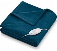 Beurer Beurer heated blanket HD75 Cosy Ocean, electric blanket (dark blue, 130 x 180 cm)