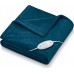 Beurer Beurer heated blanket HD75 Cosy Ocean, electric blanket (dark blue, 130 x 180 cm)