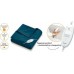 Beurer Beurer heated blanket HD75 Cosy Ocean, electric blanket (dark blue, 130 x 180 cm)