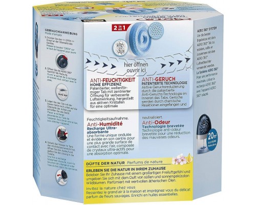 Pattex Pattex Luftentfeuchter Nachfüll Tabs Aero 360 2x450g Meadow
