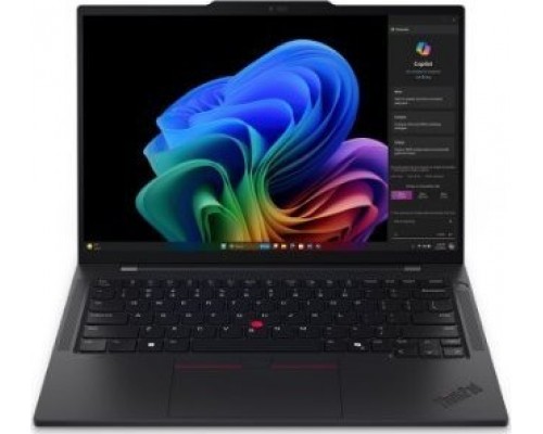 Laptop Lenovo Lenovo ThinkPad T14s | Black | 14 " | IPS | WUXGA | 1920 x 1200 pixels | Anti-glare | Snapdragon X Elite | X1E-78-100 | 32 GB | Soldered LPDDR5x | Solid-state drive capacity 1000 GB | Qualcomm Adreno GPU | Windows 11 Pro | 802.11be | Bl